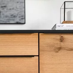 Red Living Sideboard Barview I - Echtholzfurnier - Eiche / Anthrazit -Büromöbel Verkäufe 1000218372 210527 08075200004 MOOD DETAILS P000000001000218372 mood