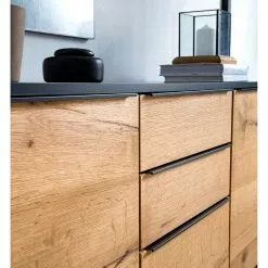 Red Living Sideboard Barview I - Echtholzfurnier - Eiche / Anthrazit -Büromöbel Verkäufe 1000218372 210527 08075200005 MOOD DETAILS P000000001000218372 mood