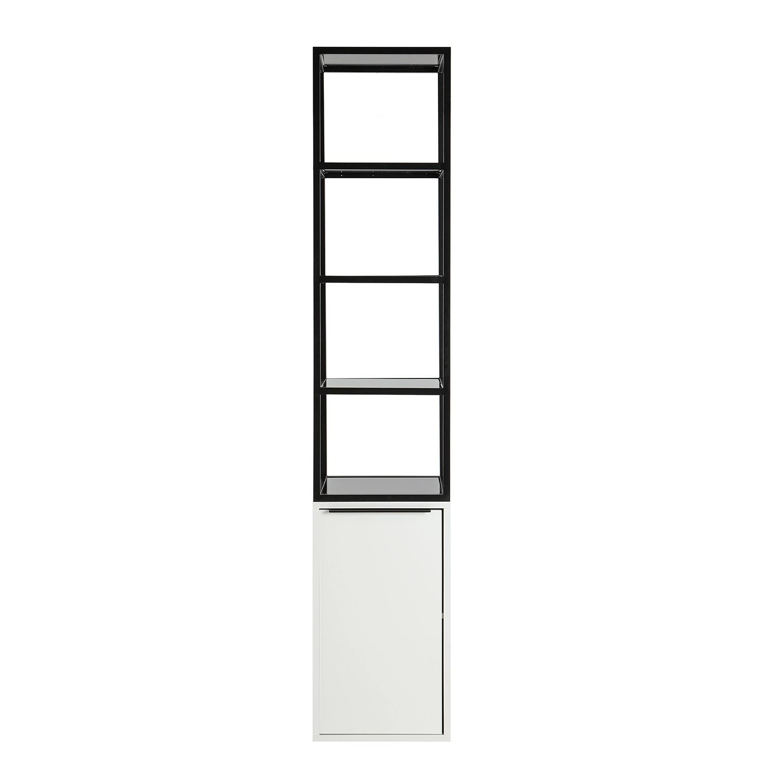 Fredriks Regal White Hall - Matt Weiß / Schwarz 7 Fredriks Regal White Hall - Matt Weiß / Schwarz – Bild 5