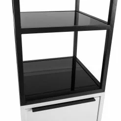 Fredriks Regal White Hall - Matt Weiß / Schwarz 21 Fredriks Regal White Hall - Matt Weiß / Schwarz -Büromöbel Verkäufe 1000218374 210121 14233500005 DETAILS P000000001000218374