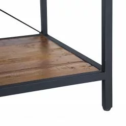 Ars manufacti Regal Grasby - Altholz Pinie / Metall - Pinie Dunkel / Schwarz -Büromöbel Verkäufe 1000219219 220303 055 DETAILS P000000001000219219