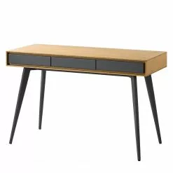 Studio Copenhagen Schreibtisch Danica - Echtholzfurnier - Matt Dunkelgrau / Esche -Büromöbel Verkäufe 1000220428 210903 11024600069 DETAILS P000000001000220428