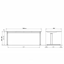 Germania Schreibtisch GW-Profi 2.0 - Lichtgrau - Breite: 180 cm 11 Germania Schreibtisch GW-Profi 2.0 - Lichtgrau - Breite: 180 cm -Büromöbel Verkäufe 1000222873 200821 11195200072 SKETCH DETAILS P000000001000222873 sketch