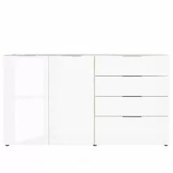 Germania Sideboard Oakland II - Glas - Weiß / Eiche Navarra Dekor 10 Germania Sideboard Oakland II - Glas - Weiß / Eiche Navarra Dekor -Büromöbel Verkäufe 1000223287 200826 06243400085 DETAILS P000000001000223287