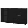 Germania Sideboard Oakland II - Glas - Schwarz