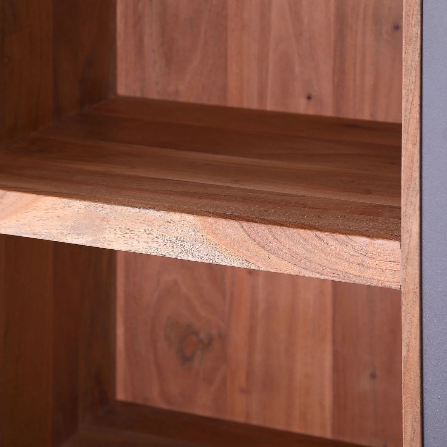 Ars manufacti Regal Leyma II - Rattan / Akazie massiv - Akazie / Anthrazit 7 Ars manufacti Regal Leyma II - Rattan / Akazie massiv - Akazie / Anthrazit – Bild 5