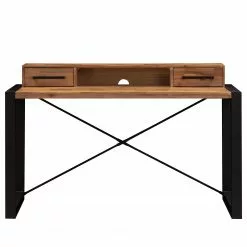 Ars manufacti Schreibtisch Urban Industry - Akazie massiv / Metall - Akazie / Schwarz -Büromöbel Verkäufe 1000224208 210625 12375800012 DETAILS P000000001000224208