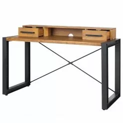 Ars manufacti Schreibtisch Urban Industry - Akazie massiv / Metall - Akazie / Schwarz -Büromöbel Verkäufe 1000224208 220128 171140000031 DETAILS P000000001000224208