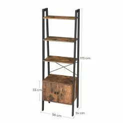 Red Living Regal Cushing - Braun / Schwarz -Büromöbel Verkäufe 1000226194 200922 17384600092 SKETCH DETAILS P000000001000226194 sketch