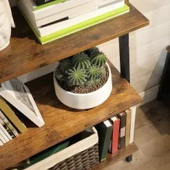 Red Living Leiterregal Crosshill I - Braun / Schwarz -Büromöbel Verkäufe 1000226210 200922 17391000150 MOOD DETAILS P000000001000226210 mood