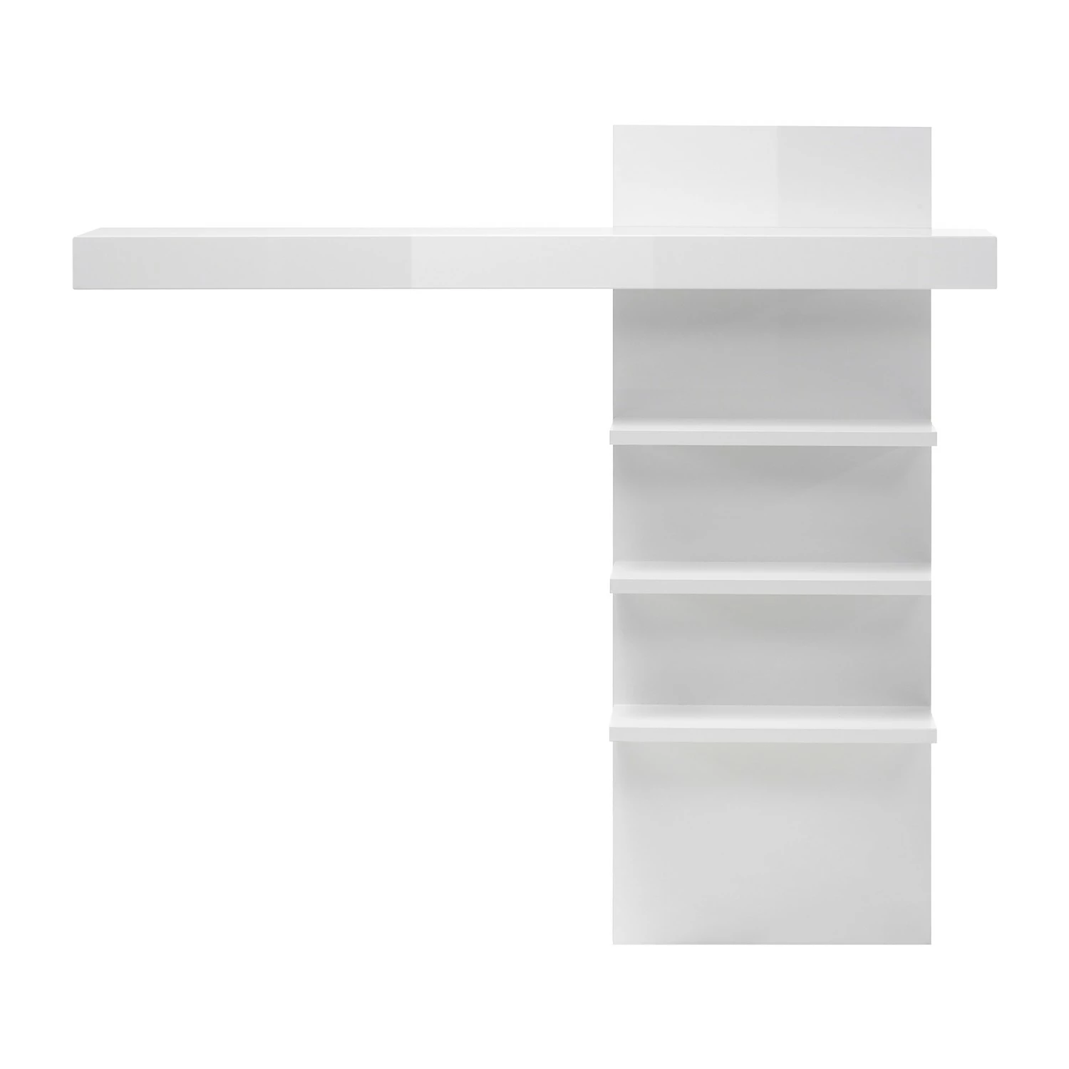 Loftscape Aufsatzregal Cape Ann - Hochglanz Weiß 6 Loftscape Aufsatzregal Cape Ann - Hochglanz Weiß – Bild 4