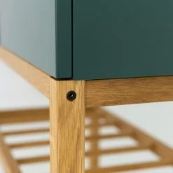 Tenzo Sideboard Scoop - Eiche teilmassiv - Dunkelgrün -Büromöbel Verkäufe 1000226392 201006 12073800138 DETAILS P000000001000226392