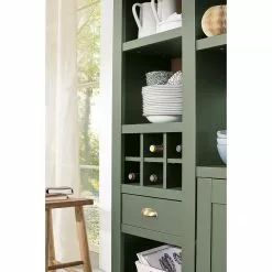 Norrwood Regal Cardet I - Moosgrün / Eiche Wotan Dekor -Büromöbel Verkäufe 1000227558 201016 13034100043 DETAILS P000000001000227558