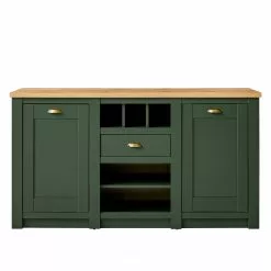 Norrwood Sideboard Cardet - Moosgrün / Eiche Wotan Dekor -Büromöbel Verkäufe 1000227576 201016 13050500121 DETAILS P000000001000227576