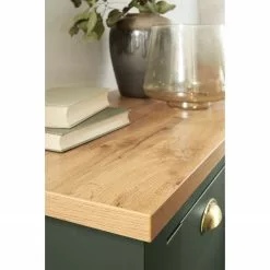 Norrwood Sideboard Cardet - Moosgrün / Eiche Wotan Dekor -Büromöbel Verkäufe 1000227576 201016 13050700123 DETAILS P000000001000227576