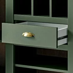 Norrwood Sideboard Cardet - Moosgrün / Eiche Wotan Dekor -Büromöbel Verkäufe 1000227576 201016 13051000125 DETAILS P000000001000227576