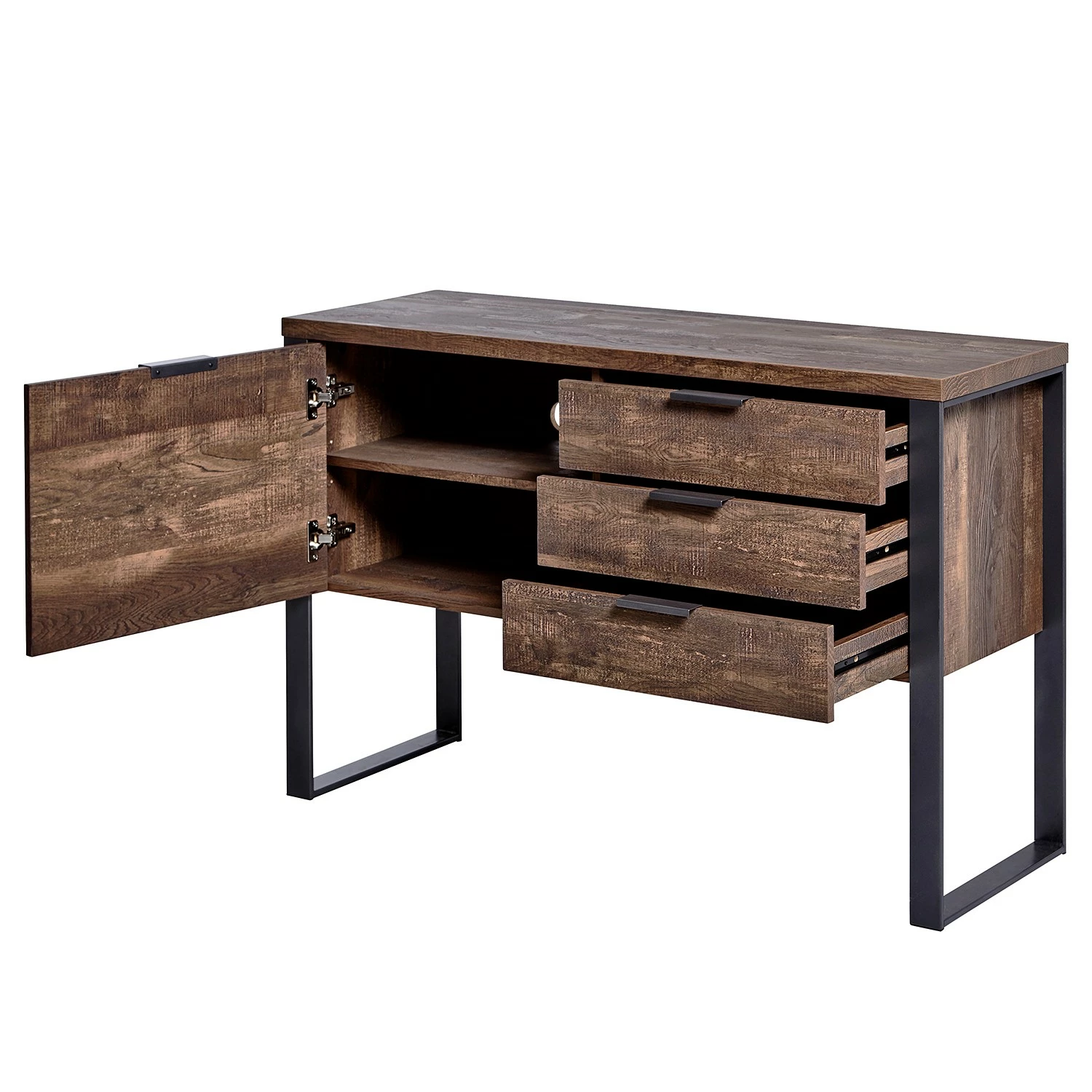 Jahnke Kommode Loop - Eiche Rustikal Dekor 5 Jahnke Kommode Loop - Eiche Rustikal Dekor – Bild 3