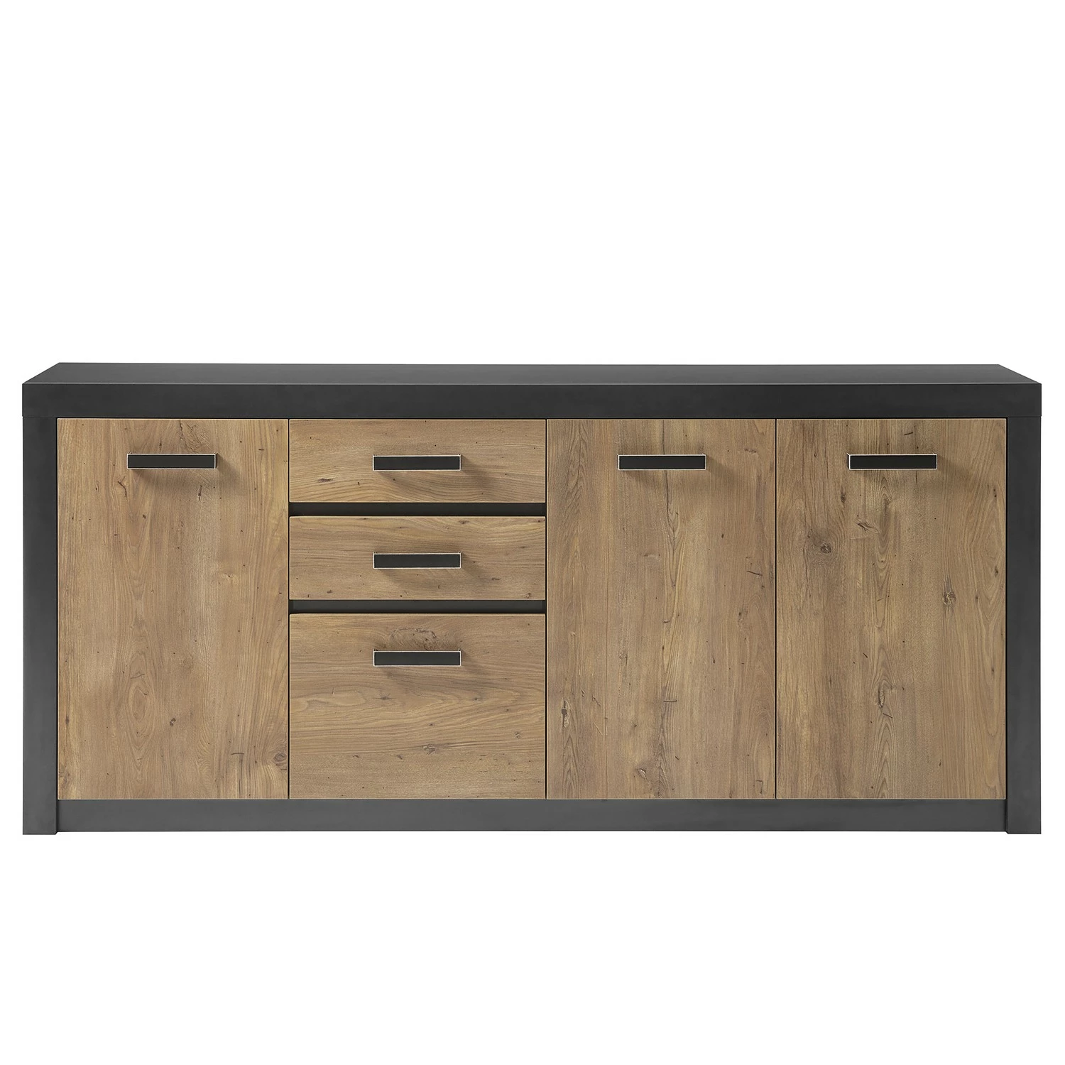 Red Living Sideboard Bozel II - Kastanie Dekor / Grau 7 Red Living Sideboard Bozel II - Kastanie Dekor / Grau – Bild 5