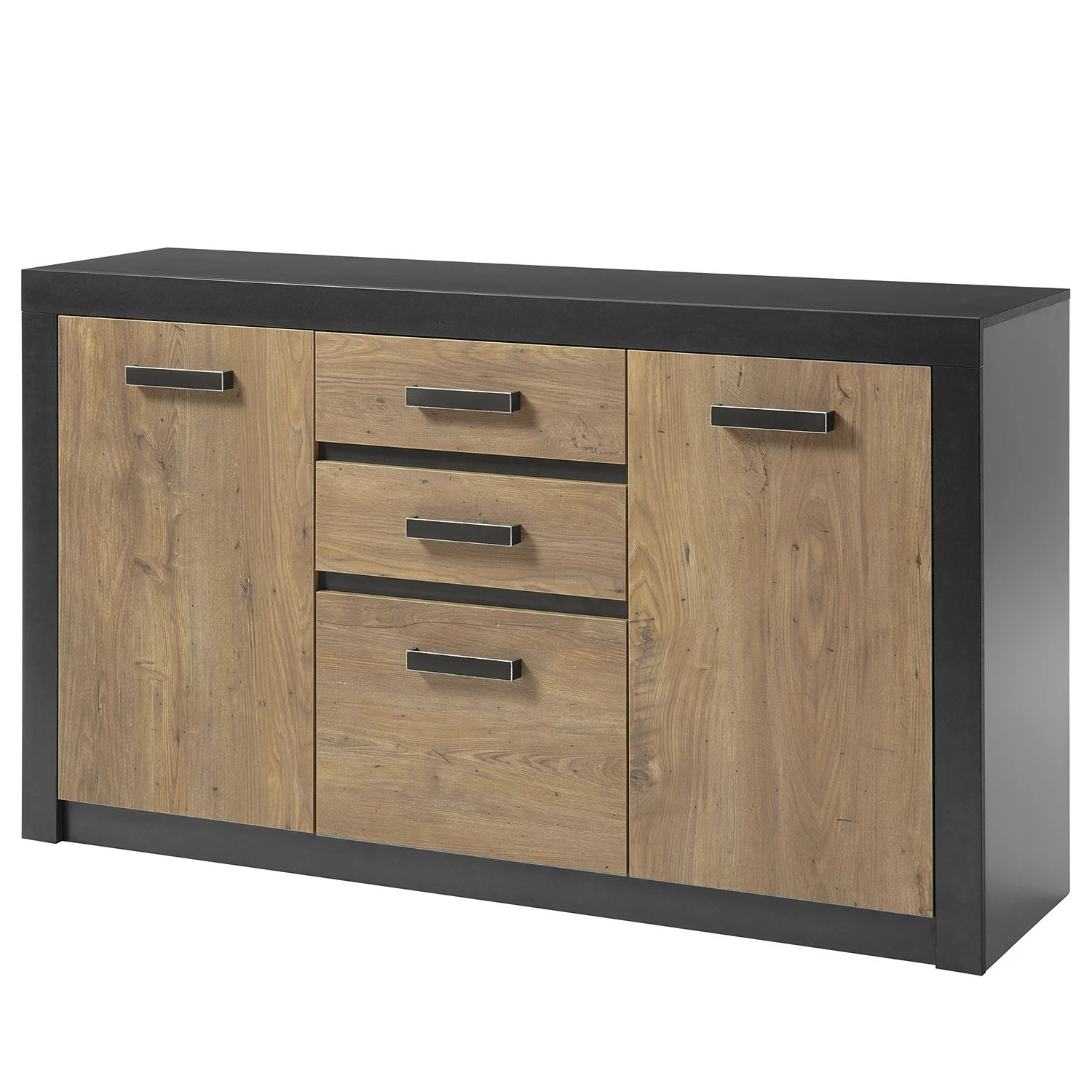 Red Living Sideboard Bozel I - Kastanie Dekor / Grau 3 Red Living Sideboard Bozel I - Kastanie Dekor / Grau