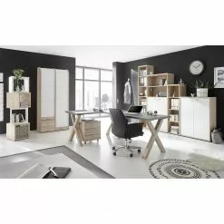 Mooved Eckschreibtisch Leeton II - Eiche / Anthrazit 7 Mooved Eckschreibtisch Leeton II - Eiche / Anthrazit -Büromöbel Verkäufe 1000230463 201110 12572100011 MOOD DETAILS P000000001000230463 mood