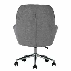 Furnitive Bürostuhl Valady II - Microfaser / Eisen - Grau / Chrom -Büromöbel Verkäufe 1000230741 220322 032 DETAILS P000000001000230741