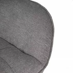 Furnitive Bürostuhl Valady II - Microfaser / Eisen - Grau / Chrom -Büromöbel Verkäufe 1000230741 220322 034 DETAILS P000000001000230741