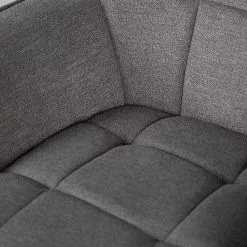 Furnitive Bürostuhl Valady II - Microfaser / Eisen - Grau / Chrom -Büromöbel Verkäufe 1000230741 220322 036 DETAILS P000000001000230741