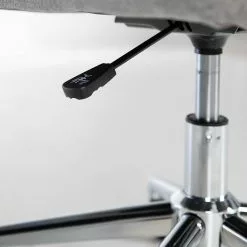 Furnitive Bürostuhl Valady II - Microfaser / Eisen - Grau / Chrom -Büromöbel Verkäufe 1000230741 220322 037 DETAILS P000000001000230741