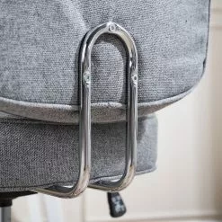 Furnitive Bürostuhl Orlu II - Webstoff / Eisen - Hellgrau / Chrom 22 Furnitive Bürostuhl Orlu II - Webstoff / Eisen - Hellgrau / Chrom -Büromöbel Verkäufe 1000230748 220328 032 DETAILS P000000001000230748