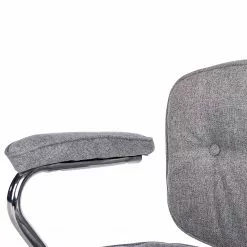 Furnitive Bürostuhl Orlu II - Webstoff / Eisen - Hellgrau / Chrom 25 Furnitive Bürostuhl Orlu II - Webstoff / Eisen - Hellgrau / Chrom -Büromöbel Verkäufe 1000230748 220330 035 DETAILS P000000001000230748