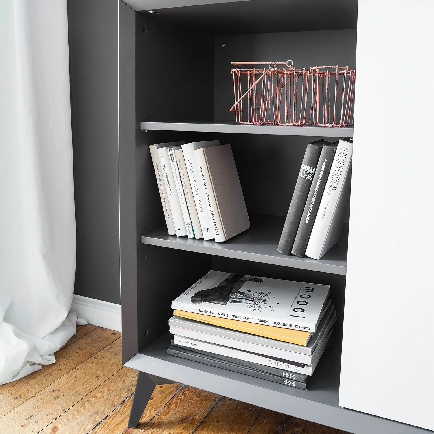 Loftscape Sideboard Nevez II - Weiß / Grau 14 Loftscape Sideboard Nevez II - Weiß / Grau – Bild 12