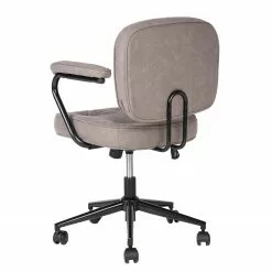 Furnitive Bürostuhl Orlu I - Microfaser / Eisen - Vintage Taupe / Schwarz -Büromöbel Verkäufe 1000230752 220322 032 DETAILS P000000001000230752