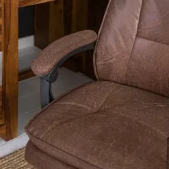 Furnitive Chefsessel Wisdom - Microfaser / Kunststoff - Vintage Braun / Schwarz -Büromöbel Verkäufe 1000230753 220624 021 MOOD DETAILS P000000001000230753 mood