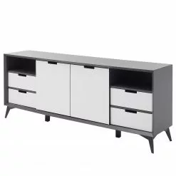 Loftscape Sideboard Nevez I - Weiß / Grau -Büromöbel Verkäufe 1000230756 211007 13325700065 DETAILS P000000001000230756