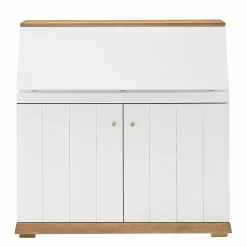 Furnitive Sekretär Whiteoak - MDF / Eiche Furnier - Weiß / Eiche 10 Furnitive Sekretär Whiteoak - MDF / Eiche Furnier - Weiß / Eiche -Büromöbel Verkäufe 1000232377 210323 08071900008 DETAILS P000000001000232377