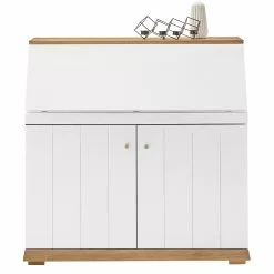 Furnitive Sekretär Whiteoak - MDF / Eiche Furnier - Weiß / Eiche 13 Furnitive Sekretär Whiteoak - MDF / Eiche Furnier - Weiß / Eiche -Büromöbel Verkäufe 1000232377 210323 08071900011 DETAILS P000000001000232377