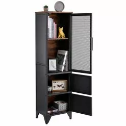 Red Living Regal Thenon - Schwarz / Braun 15 Red Living Regal Thenon - Schwarz / Braun -Büromöbel Verkäufe 1000235693 201210 06233200197 DETAILS P000000001000235693