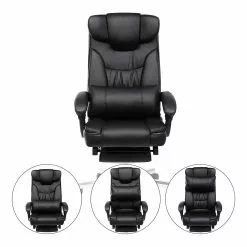 Loftscape Bürostuhl Flers - Kunstleder / Edelstahl - Schwarz 10 Loftscape Bürostuhl Flers - Kunstleder / Edelstahl - Schwarz -Büromöbel Verkäufe 1000235719 210118 06422000150 DETAILS P000000001000235719