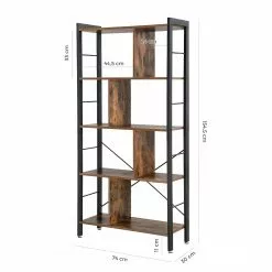 Red Living Regal Niolon I - Eiche Rustikal Dekor - Schwarz -Büromöbel Verkäufe 1000235784 210118 06495700460 SKETCH DETAILS P000000001000235784 sketch