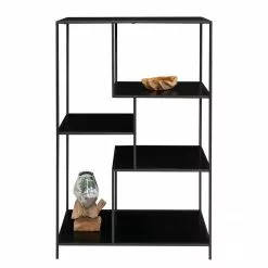 Red Living Regal Arette I - Schwarz -Büromöbel Verkäufe 1000235952 201223 12280300093 DETAILS P000000001000235952