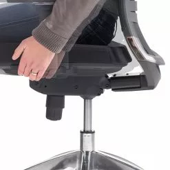 Mayer Sitzmöbel Bürodrehstuhl myOPTIMAX III - Flachgewebe / Aluminium - Schwarz -Büromöbel Verkäufe 1000235987 210223 08520700035 DETAILS P000000001000235987