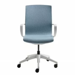 Mayer Sitzmöbel Bürodrehstuhl myMORRIS - Flachgewebe / Kunststoff - Hellblau / Weiß -Büromöbel Verkäufe 1000236024 210223 08533000108 DETAILS P000000001000236024