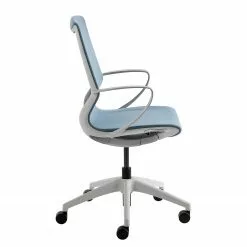 Mayer Sitzmöbel Bürodrehstuhl myMORRIS - Flachgewebe / Kunststoff - Hellblau / Weiß -Büromöbel Verkäufe 1000236024 210223 08533100109 DETAILS P000000001000236024