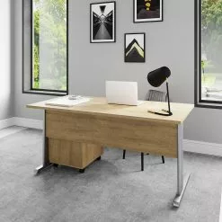 Furnitive Schreibtisch Vebron II - Eiche Artisan Dekor - Breite: 160 cm -Büromöbel Verkäufe 1000236250 210112 17253800055 MOOD DETAILS P000000001000236250 mood