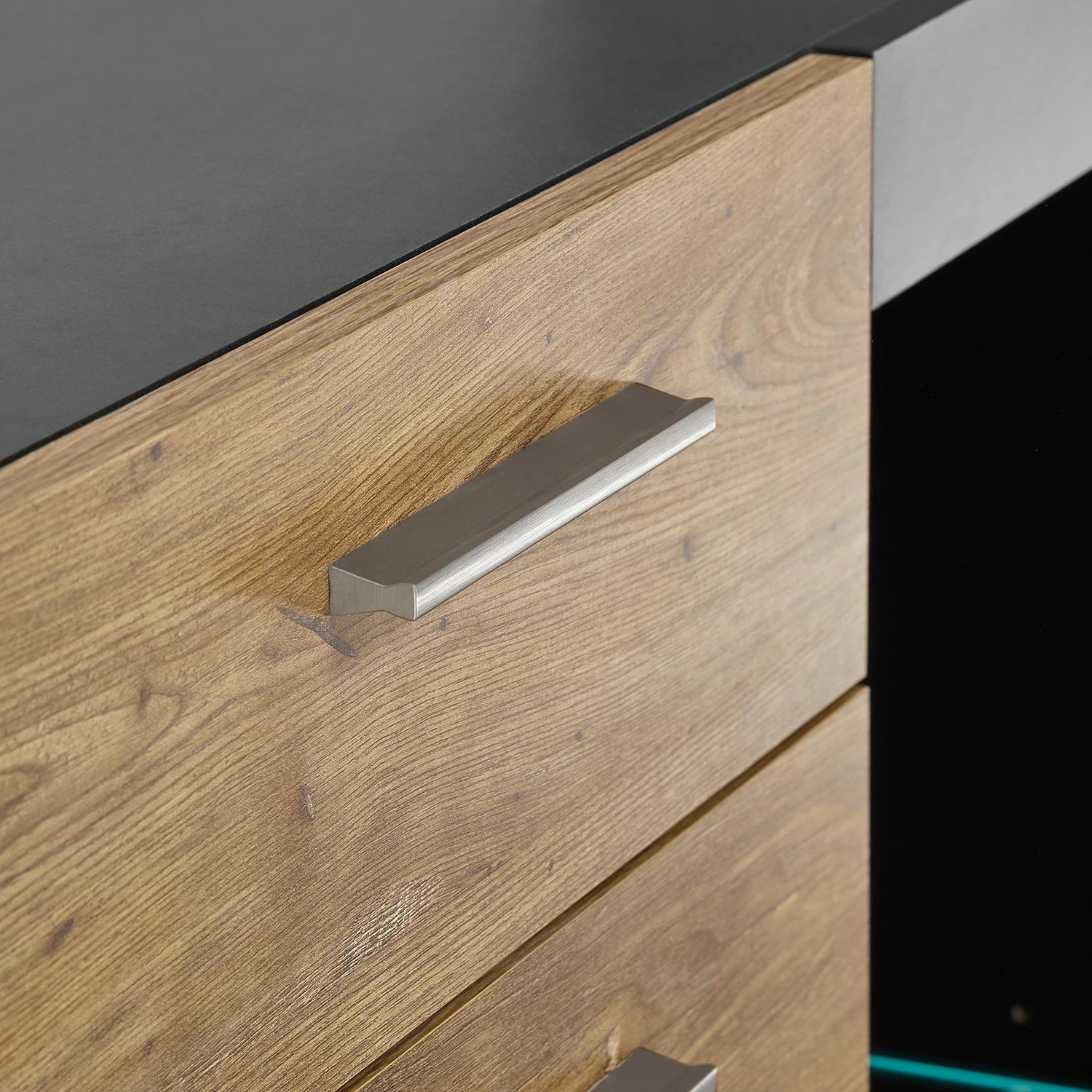 Red Living Sideboard Talence II - Kastanie Dekor / Grau 9 Red Living Sideboard Talence II - Kastanie Dekor / Grau – Bild 7