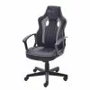 Furnitive Gaming Chair mcRacer Etaux - Kunstleder / Nylon - Schwarz