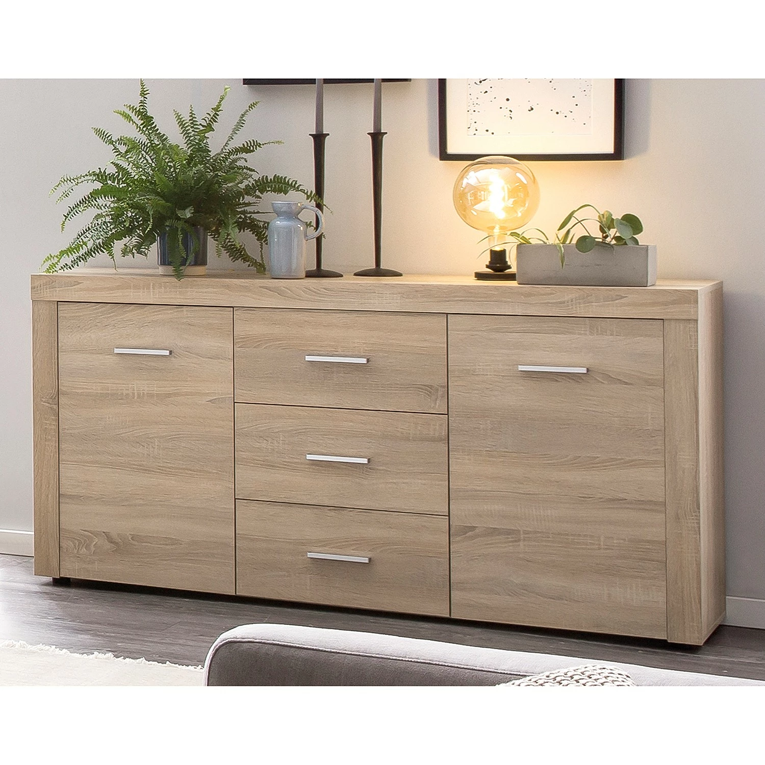 Loftscape Sideboard Vierzon - Eiche Sonoma Dekor 5 Loftscape Sideboard Vierzon - Eiche Sonoma Dekor – Bild 3