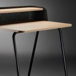 Sedus Schreibtisch Secretair Home - Eiche Dekor - Schwarz -Büromöbel Verkäufe 1000238030 210120 13182500050 DETAILS P000000001000238030