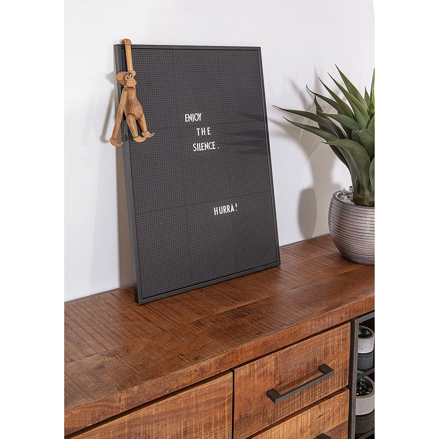 Red Living Sideboard Thiery - Mango massiv / Metall - Mango Braun / Anthrazit 6 Red Living Sideboard Thiery - Mango massiv / Metall - Mango Braun / Anthrazit – Bild 4