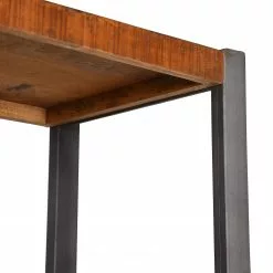 Red Living Regal Thiery - Mango massiv / Metall - Mango Braun / Anthrazit -Büromöbel Verkäufe 1000239517 210108 13392900125 DETAILS P000000001000239517